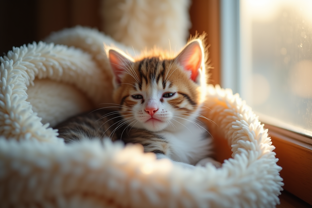 chaton yeux