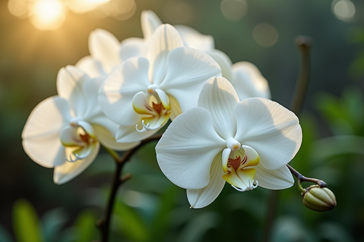 plantes blanches